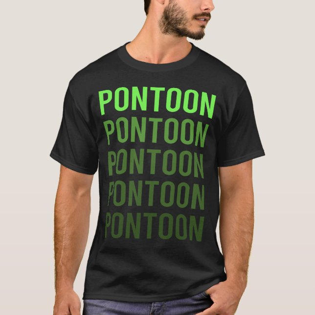 Camiseta Gradiente Blanco Pontón Pontoneo (Anverso)