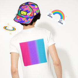 Camiseta Gradiente de Orgullo Andrógino - Regalo para Andró