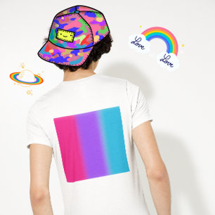 Camiseta Gradiente de Orgullo Andrógino - Regalo para Andró