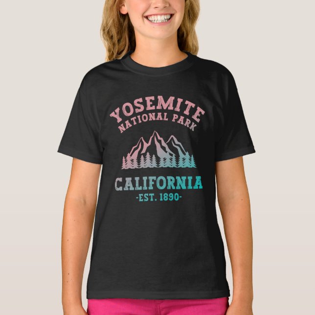 Camiseta Gradiente de senderismo de California en el Parque (Anverso)
