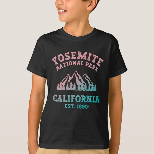 Camiseta Gradiente de senderismo de California en el Parque (Anverso)
