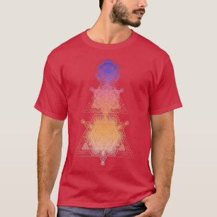 Camiseta Gradiente de triángulo de supergeometría