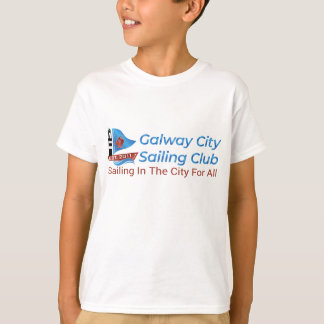 Camiseta Gradiente del logotipo del club náutico de Galway 