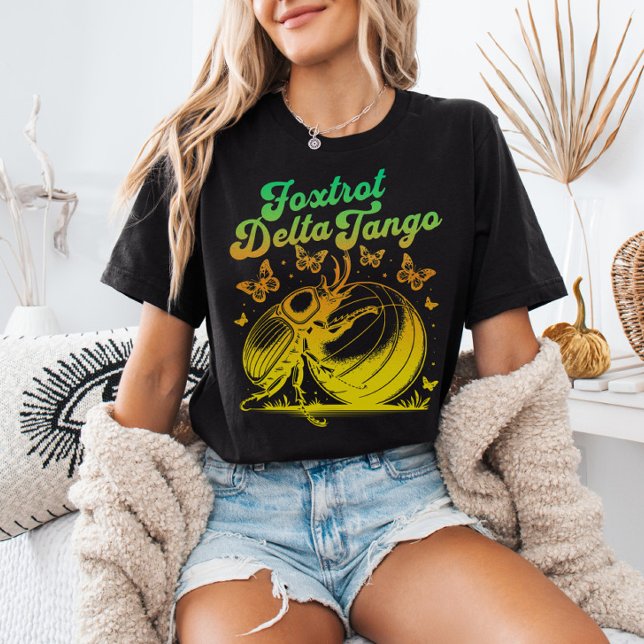 Camiseta Gradiente FDT del Delta del Tango del Foxtrot Anti (Subido por el creador)