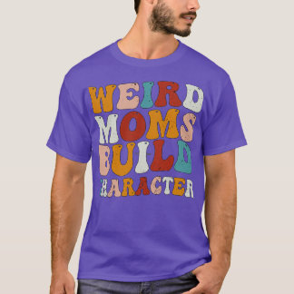 Camiseta Gradiente retro gradiente D de caracteres extraños