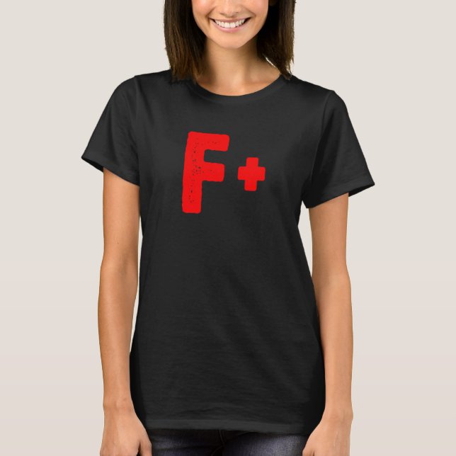 Camiseta Grading Education School F Letter Teacher Student  (Anverso)