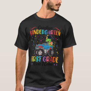 Camiseta Grado 1 de primer grado de Goodbye Kindergarten