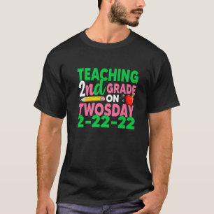 Camiseta Grado 2º De Enseñanza Gratuita El 2-22-22 De Febre