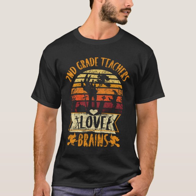 Camiseta Grado 2 de profesores graciosos camisas para profe (Anverso)