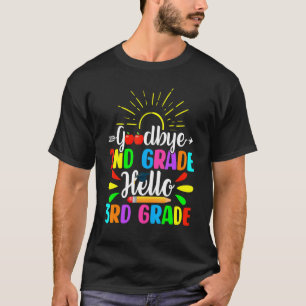 Camiseta Grado de 2º Grado de Adiós 3° Grado El Último Día 