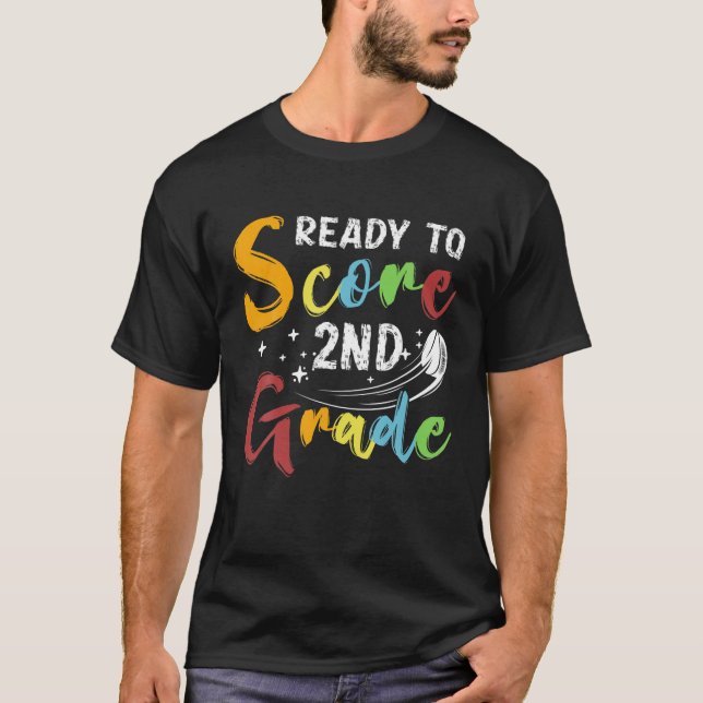 Camiseta Grado De 2º Grado Grado Gratuito Para Puntuar El P (Anverso)