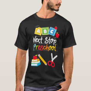 Camiseta Grado de atención diurna de preescolar de pregrado