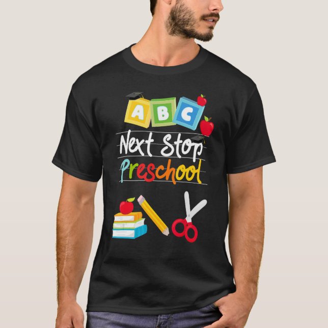 Camiseta Grado de atención diurna de preescolar de pregrado (Anverso)