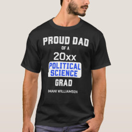 Camiseta GRADO DE CIENCIAS POLÍTICAS ORGULLOSO 2024 Graduac