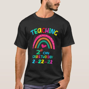 Camiseta Grado De Enseñanza Gratuita De 2º Grado El Día 2-2