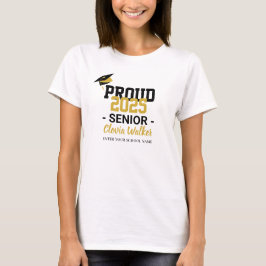 Camiseta Grado de graduado de la escuela con orgullo person