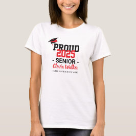 Camiseta Grado de graduado de la escuela con orgullo person