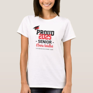 Camiseta Grado de graduado de la escuela con orgullo person