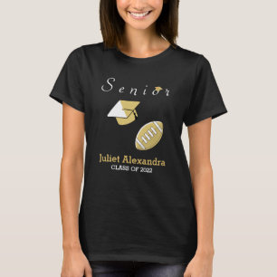 Camiseta Grado de graduados de fútbol de 2022