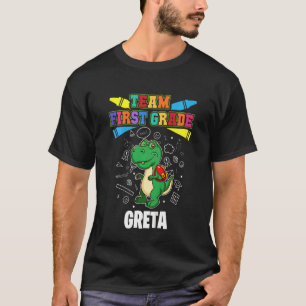 Camiseta Grado de Greta Personalizado del Equipo Infantil