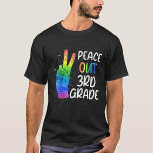 Camiseta Grado de paz divertida en tercer grado el último d