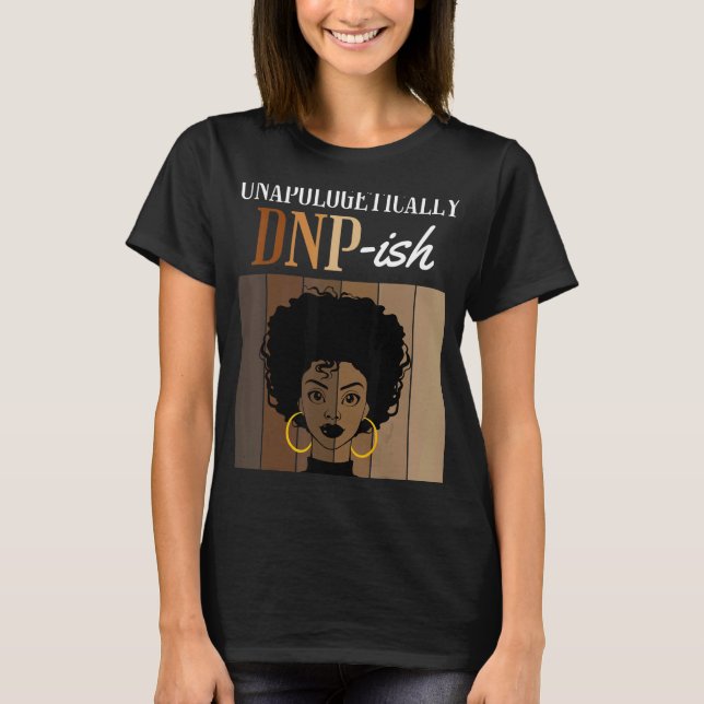 Camiseta Grado de práctica de Enfermería de pescado del DNP (Anverso)