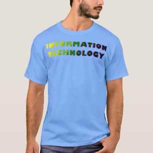 Camiseta Grado de Tecnología de la Información ShinyGlitchy