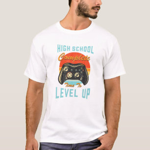 Camiseta Grado De Videojuegos Completos De La Escuela Secun