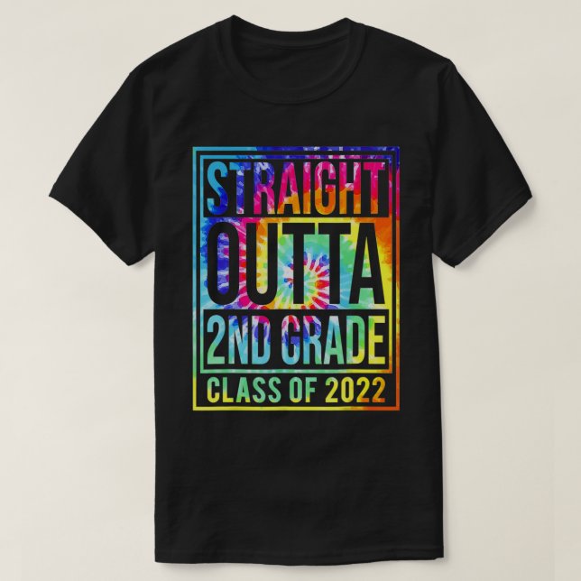 Camiseta Grado escolar 2022 de 2º grado de primaria (Diseño del anverso)