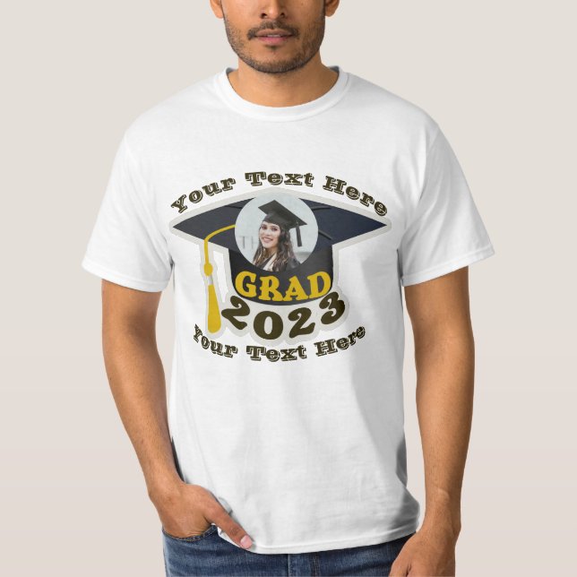 Camiseta Grado fotográfico de graduación 2023 (Anverso)