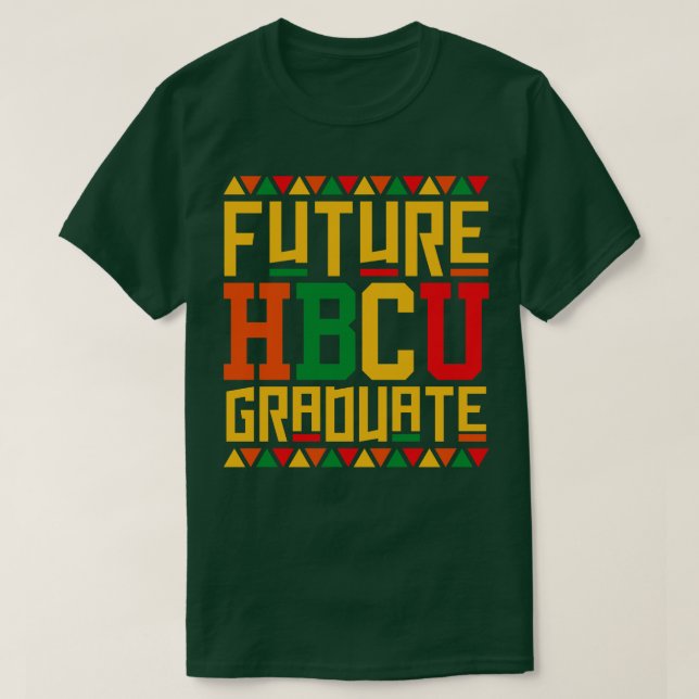 Camiseta Grado futuro de HBCU (Diseño del anverso)
