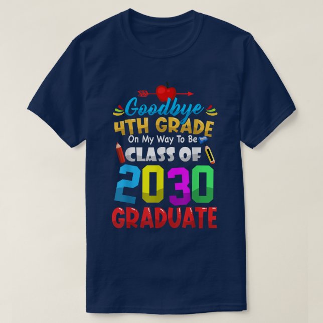 Camiseta Grado Graduado Cute Grad 2033 (Diseño del anverso)