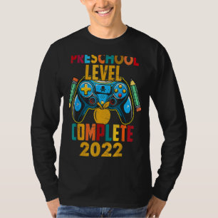 Camiseta Grado preescolar completado 2022