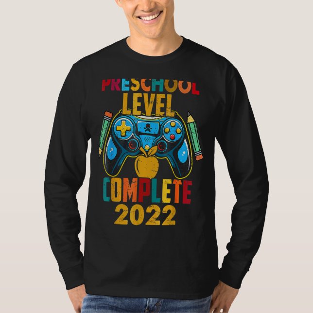 Camiseta Grado preescolar completado 2022 (Anverso)