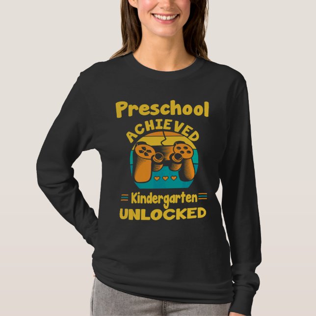 Camiseta Grado preescolar de jardines de infancia de grado  (Anverso)