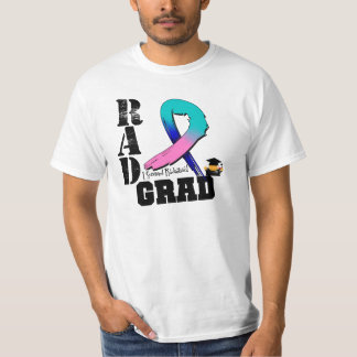 Camiseta Grado RAD para la radioterapia del cáncer de tiroi