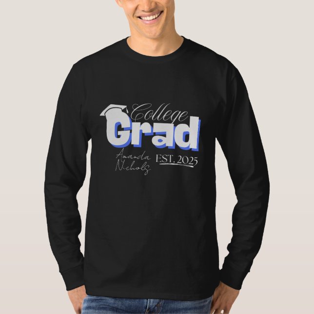 Camiseta Grado Universitario Est. Escuela Superior de Gradu (Anverso)