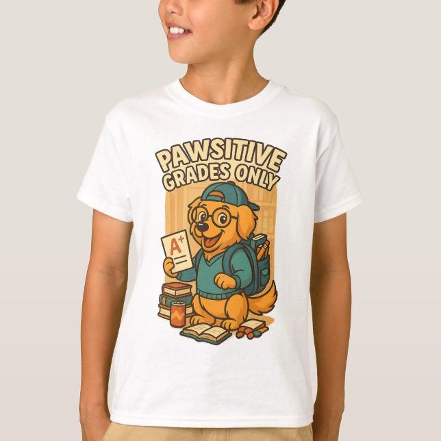 Camiseta Grados positivos solamente - De vuelta a la camise (Anverso)