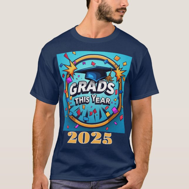 CAMISETA " GRADS 2025 " (Anverso)
