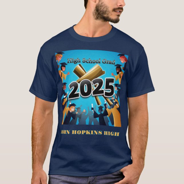CAMISETA " GRADS 2025 " (Anverso)