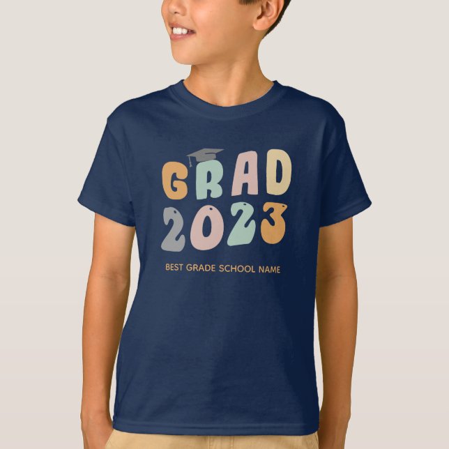Camiseta Graduación 2023 Personalizado de clase (Anverso)