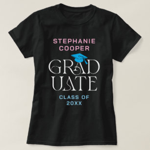 Camiseta Graduación 2025 de Modern Elegant Graduate Name