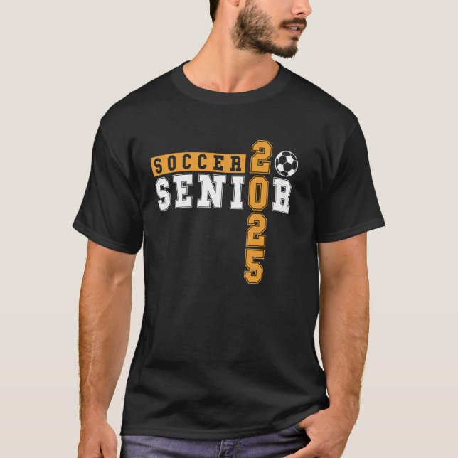 Camiseta Graduación 2025 del Soccer Senior Night Soccer Sen (Anverso)