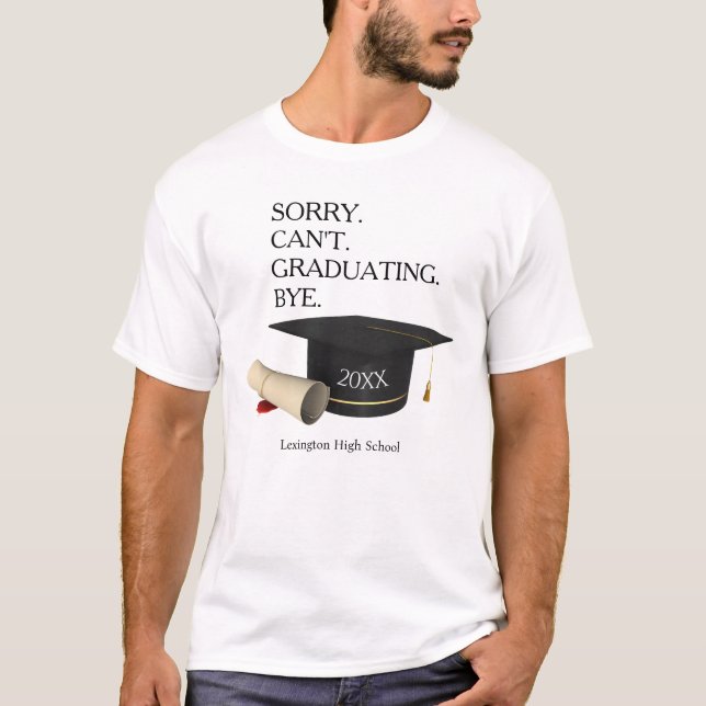 Camiseta Graduación Clase de 2024 Gradual regalo de camiset (Anverso)