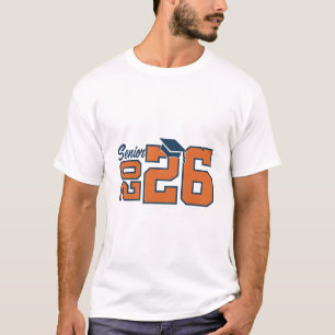 Camiseta Graduación Clase de Diseño de Estilo Retro 2026   