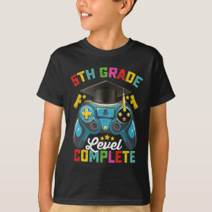 Camiseta Graduación Completa de 5to Grado de Juegos para Ju