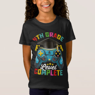 Camiseta Graduación Completa de Nivel de 4to Grado para Jug