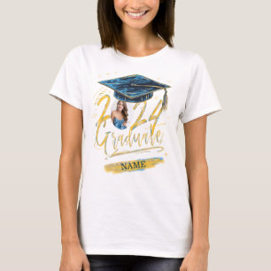 Camiseta Graduación con Foto Personalizada Personalizada