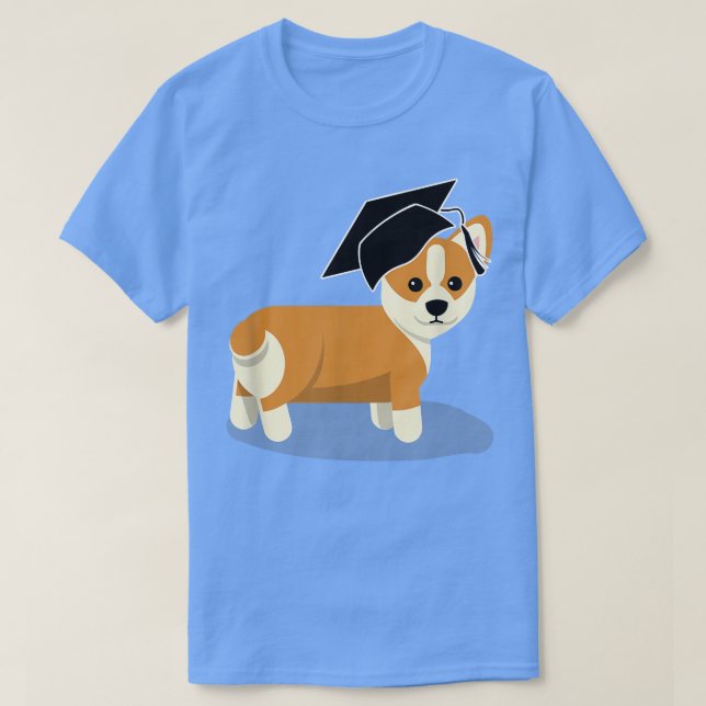 Camiseta Graduación Corgi DogGraduación (Diseño del anverso)