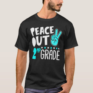 Camiseta Graduación de 2º grado de Peace Out School 2002
